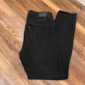 Levi Black High Rise Skinny Jeans